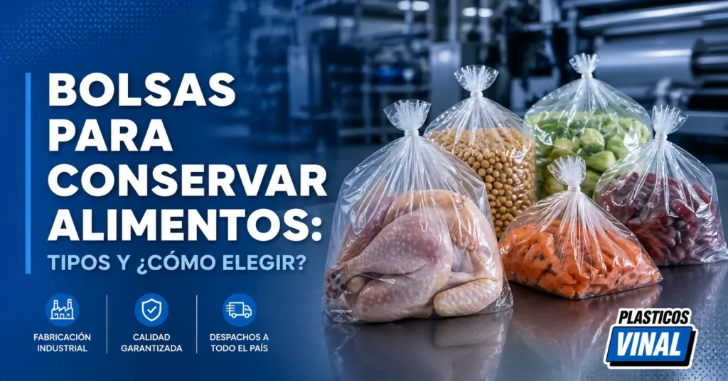 Bolsas para conservar alimentos