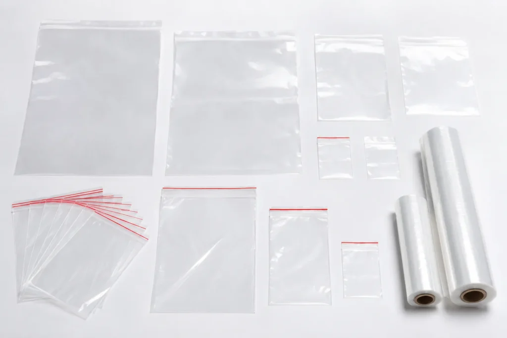 Bolsas de Plástico Transparentes
