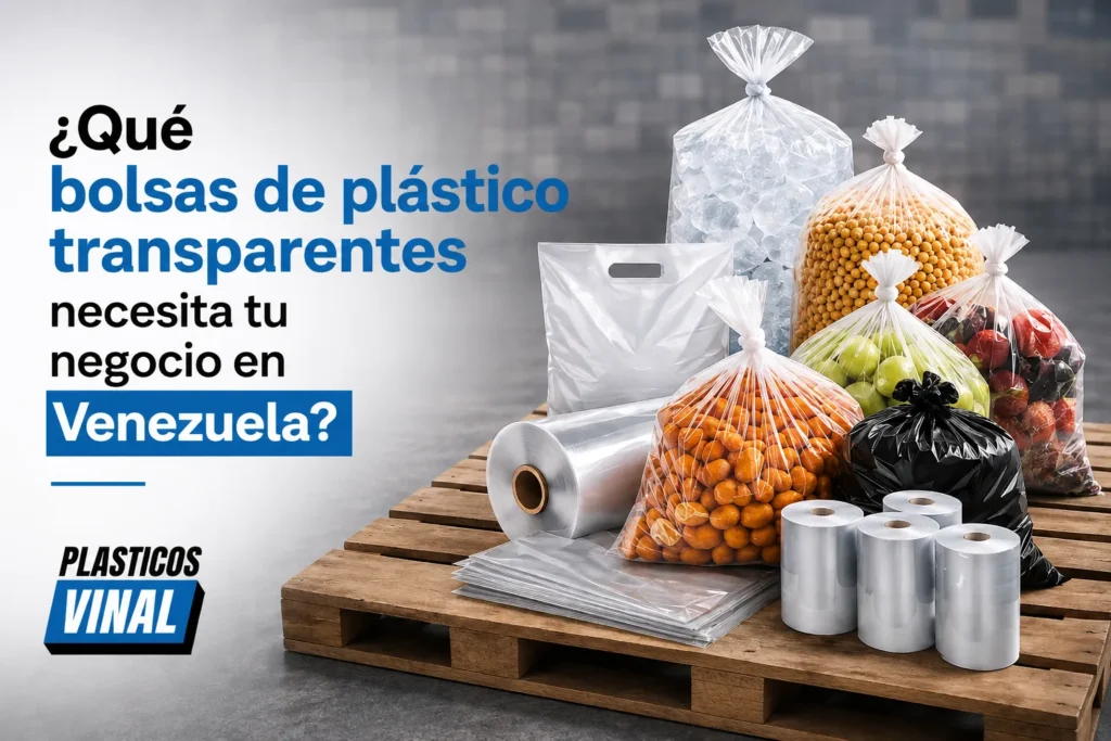 ¿Qué bolsas de plástico transparentes necesita tu negocio en Venezuela_