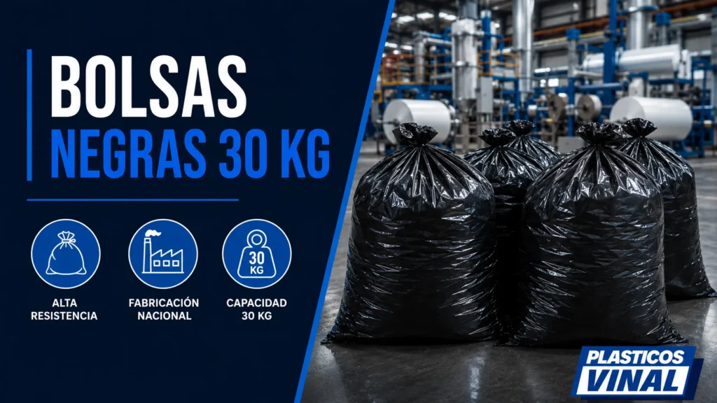 Bolsas Negras 30 kg