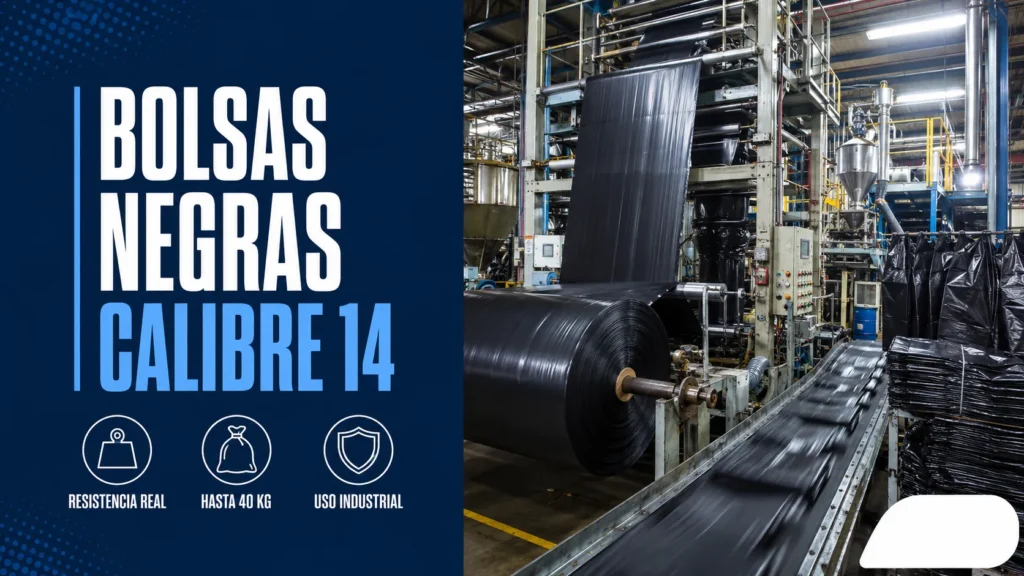 ¿Por Qué las Bolsas Negras Calibre 14 Son la Opción Preferida para Cargas Pesadas?