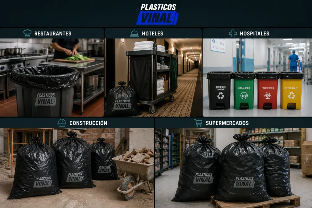 Sectores que Más Utilizan la Bolsa Basura Negra en Venezuela
